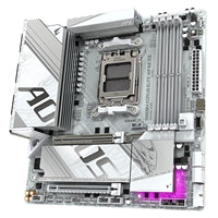 Gigabyte B850M AORUS ELITE WiFi 6E ICE White mATX AM5 DDR5 Gigabyte B850M AORUS ELITE WiFi 6E ICE White mATX AM5 DDR5